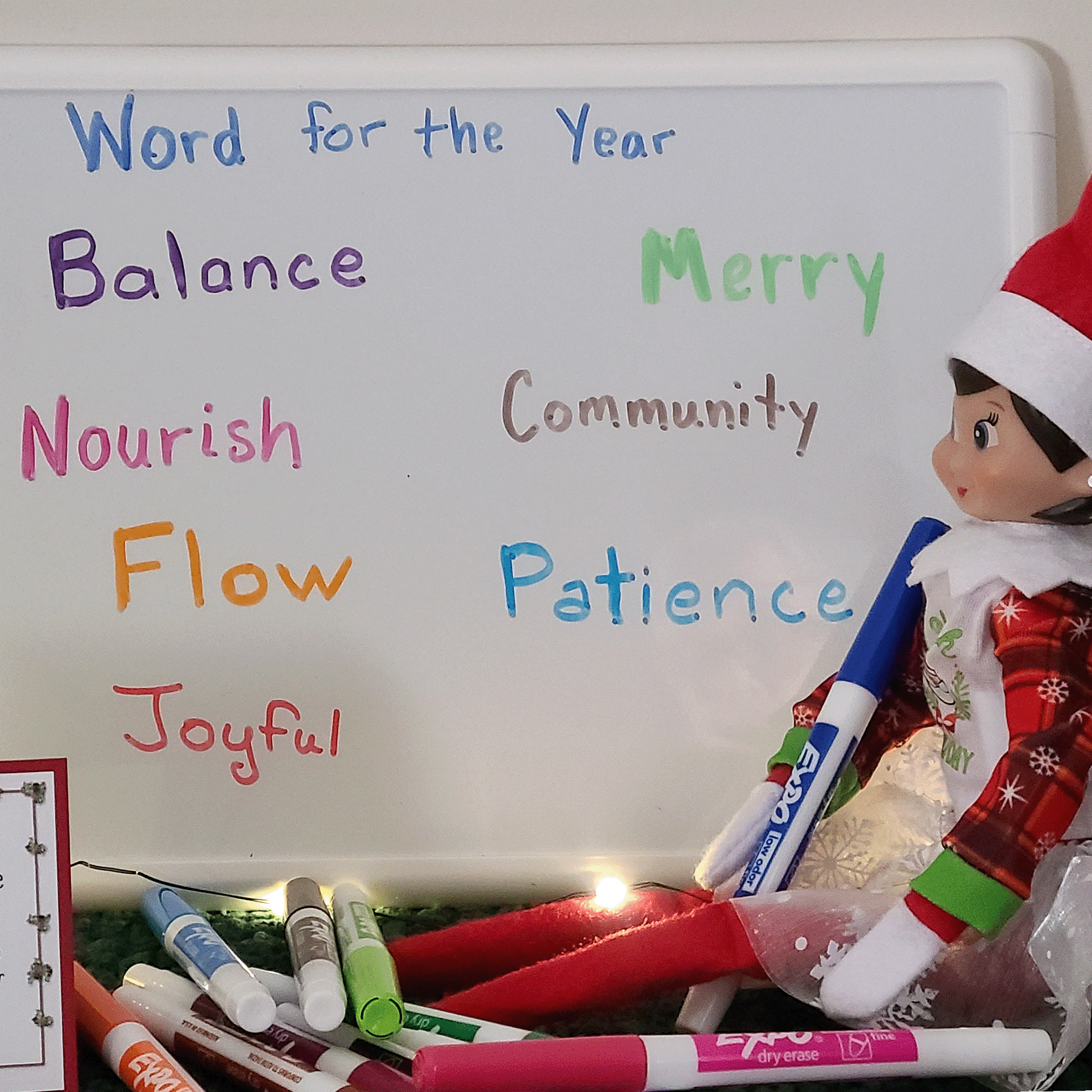 End of the Year Planning Tip - Choose a Word or Theme for the Coming Year